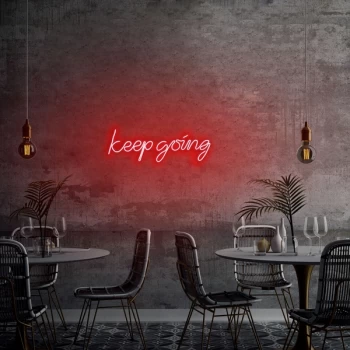 Image of Keep Going - Red Red Wall Lamp