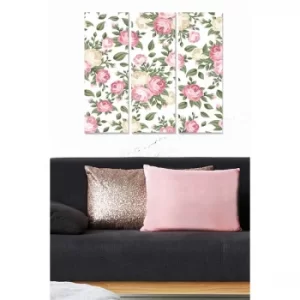 Image of MDF18198083 Multicolor Decorative MDF Painting (3 Pieces)