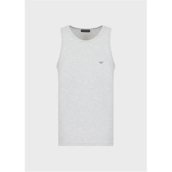 Image of Emporio Armani Icon Logo Tank Top Grey Size L Men