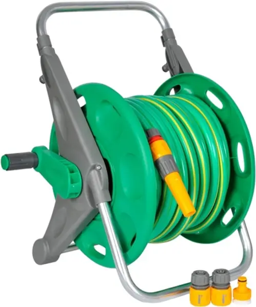 Image of Hozelock Floor Standing Hose Reel 2499 Diameter: 1/2" / 12.5mm