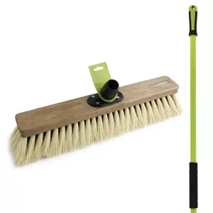 Image of National Trust Large 18" Dual Fill Driveway Broom Wood