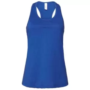 Image of Bella + Canvas Womens/Ladies Racerback Tank Top (M) (True Royal)