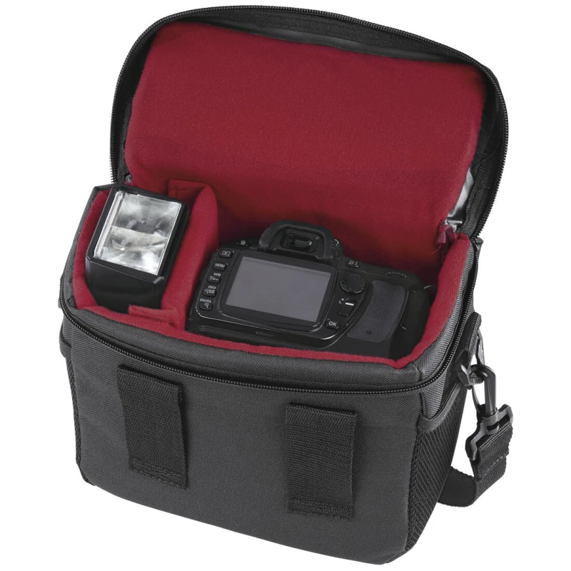 Image of HAMA Valletta 130 Camera Bag - Black 4047443428134