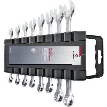 Image of TOOLCRAFT 820901 Crowfoot wrench set 8 Piece 8 - 19 mm