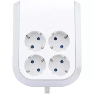 Image of REV 0020340112 4x Socket splitter White