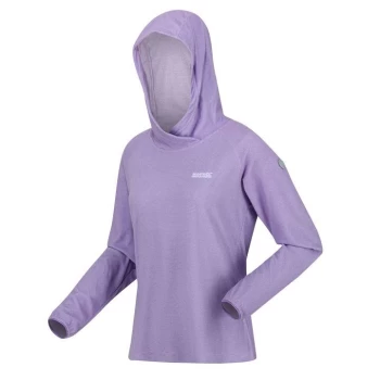 Image of Regatta Womens Montes Fleeced Hoodie - LtAmethy/Wht