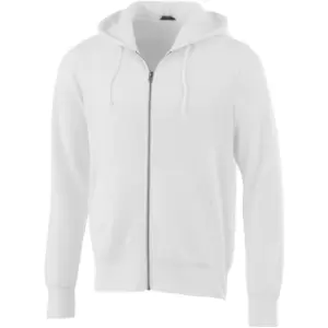 Image of Elevate Mens Cypress Full Zip Hoodie (S) (White)