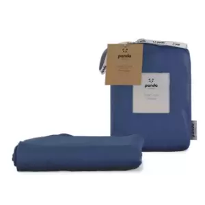 Image of Panda 100% Bamboo Duvet Cover Deep Sea Navy - Single