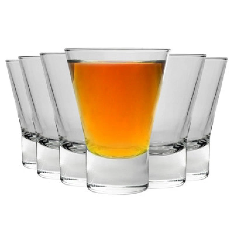 Image of Bormioli Rocco Ypsilon Whisky Glasses - 150ml - Pack of 6 Clear unisex