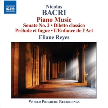 Image of Eliane Reyes - BACRI:PIANO WORKS CD
