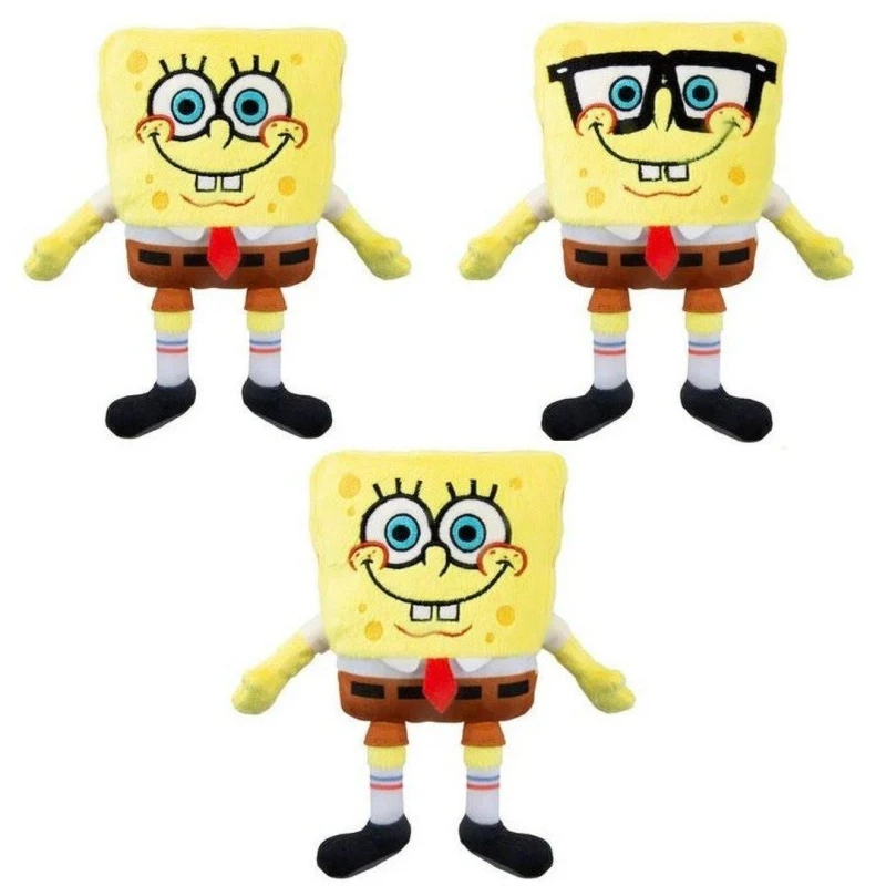 Image of Sponge Bob Square Pants Spongebob Plush 20cm (Styles Vary) Multi