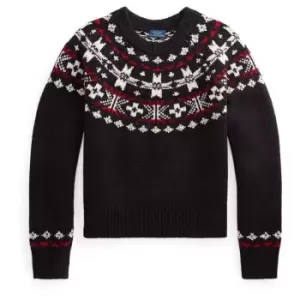 Image of Polo Ralph Lauren Polo Ralph Lauren Winter RN Knit Jumper - Black