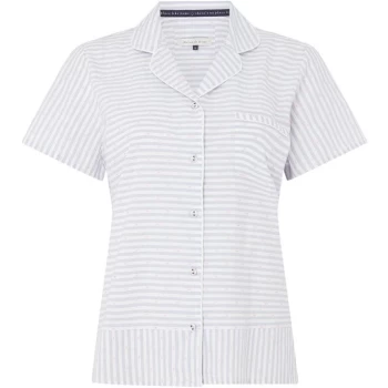 Image of Maison De Nimes Dobby spot collar revere - Grey