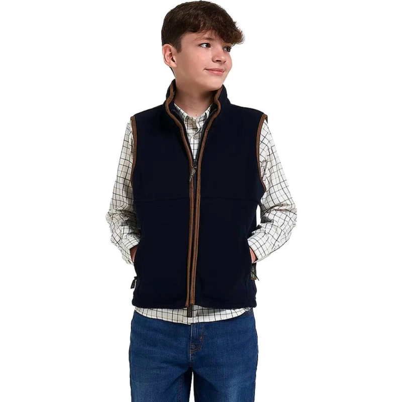 Image of Jack Pyke Countryman Gilet in Navy Size: 3-4 Years Navy Unisex 3-4 Years
