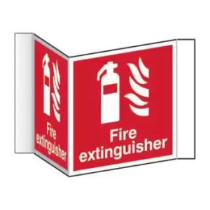 Image of Fire Extinguisher (Projection Sign) - RPVC (200mm Face)