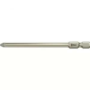 Image of Wera 3855/4 Stainless Pozi Screwdriver Bits PZ1 89mm Pack of 1