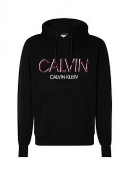 Image of Calvin Klein Calvin Shadow Logo Overhead Hoodie