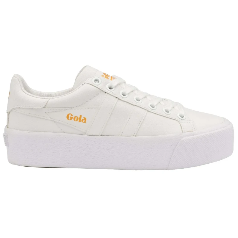Image of Gola Womens Trainers Gola Orchid Platform Blanc Female 36