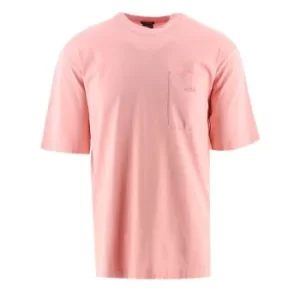 Image of BOSS Light Pastel Red Tokkspocket T-Shirt