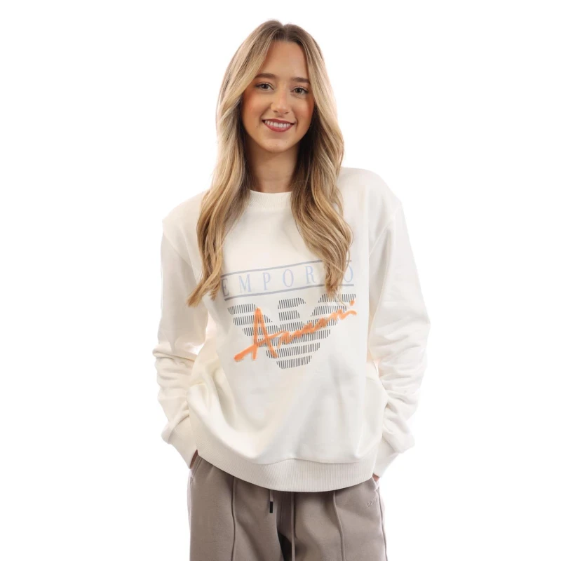 Image of Emporio Armani Crewneck Sweatshirt White female S