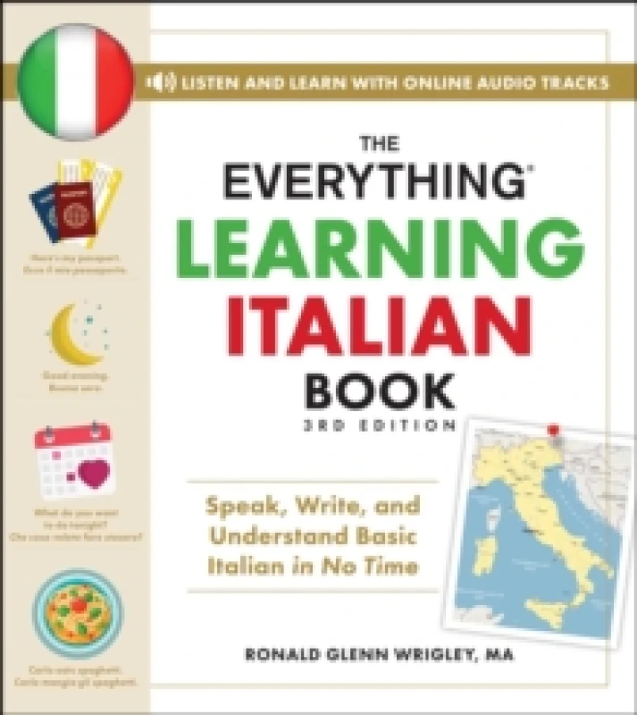 Image of The Everything Learning Italian Book, 3rd Edition : Speak, Write, and Understand Basic Italian in No Time Paperback / softback