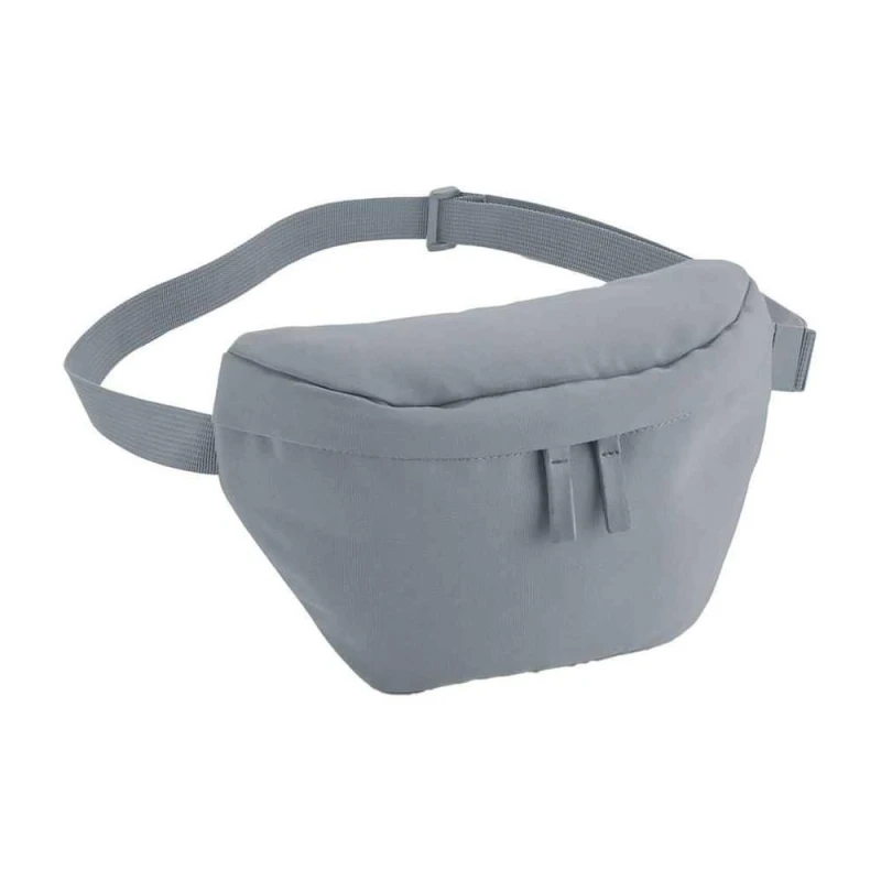 Image of Bagbase Simplicity Waist Bag in Pale Grey Pale Grey Unisex One Size