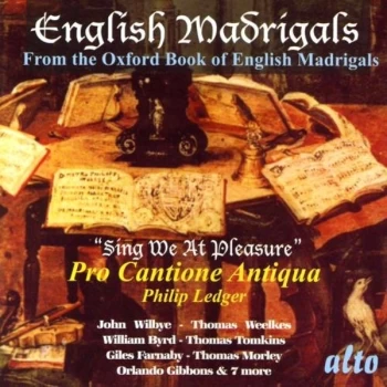 Image of George Kirbye - English Madrigals from the Oxford Book of English Madrigals CD