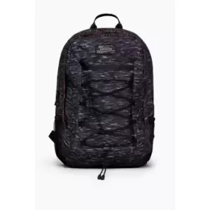 Image of Hype Space Dye Marl Maxi Backpack (One Size) (Black)