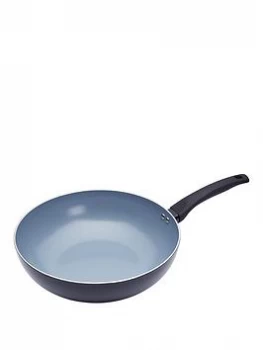 Image of Masterclass Ceramic Coated Eco Wok