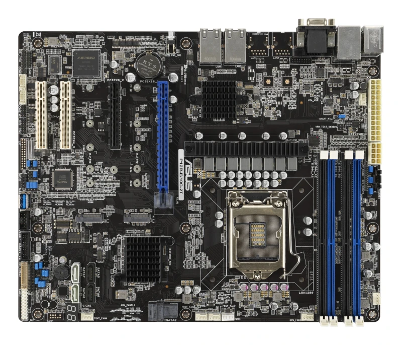 Image of Asus ASUS P12R-E/10G-2T Intel C256 LGA 1200 (Socket H5) ATX 90SB0AI0-M0UAY0