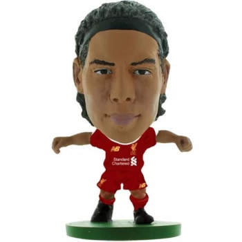 Image of SoccerStarz Van Dijk Liverpool FC Van Dijk Home Kit 2020 Figure