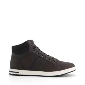 Image of Dune London Dune Voyage High Tops Mens - Grey