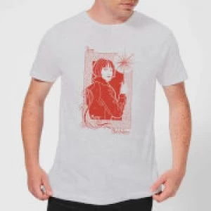 Image of Fantastic Beasts Tina Goldstein Mens T-Shirt - Grey - M