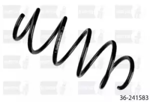 Image of BILSTEIN Coil spring 36-241583 Suspension spring,Springs VW,Golf V Schragheck (1K1),TOURAN (1T1, 1T2),GOLF VI (5K1),TOURAN (1T3),Golf VI Variant (AJ5)