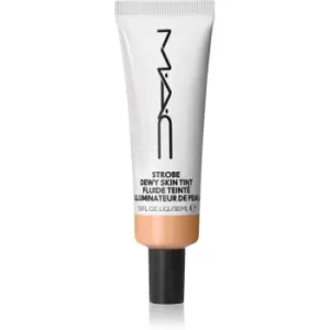 Image of MAC Cosmetics Strobe Dewy Skin Tint Tinted Moisturiser Shade Medium 1 30ml