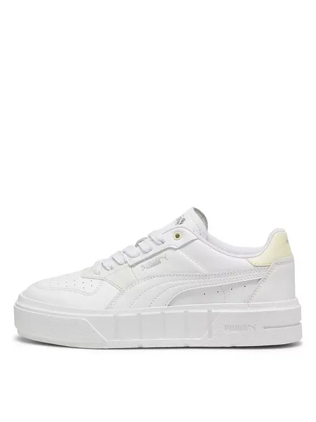 Image of Puma Womens Cali Court Leather Trainers 27131701250 Size 5 (38) - White