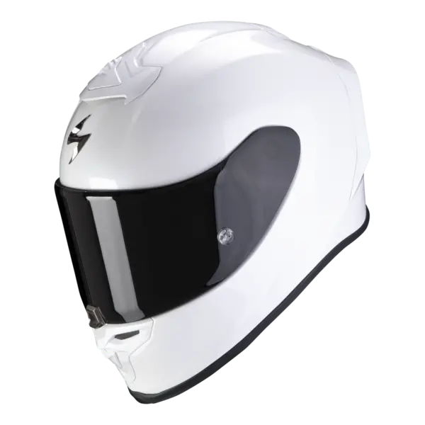 Image of Scorpion Exo-R1 Evo Air Solid Pearl White Full Face Helmet L