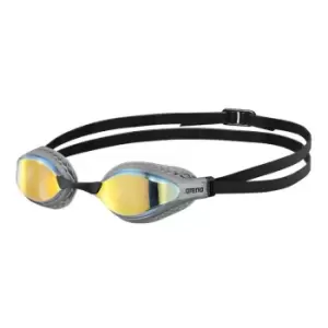 Image of Arena Unisex Racing Goggles Airspeed Mirror - Yellow