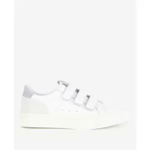 Image of Barbour Georgie Triple-Strap Trainers - Purple