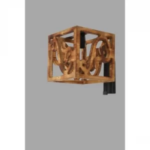 Image of Zora yan?k aplik Brown Wall Lamp