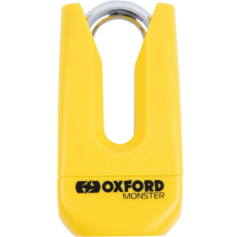 Image of Machine Mart Xtra Oxford OF36M Monster Ultra Strong Disc Lock (Yellow)