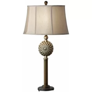 Image of Davidson lamp, with lampshade