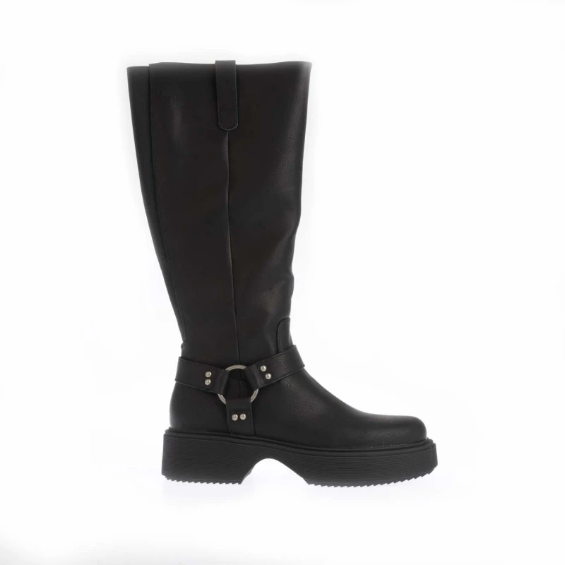 Image of Rocket Dog Becca Platform Knee High Boots - Black 4