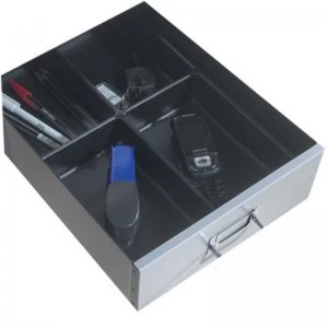 Image of Bisley 227P5 Plastic 2" Insert Tray - 4 Compartments