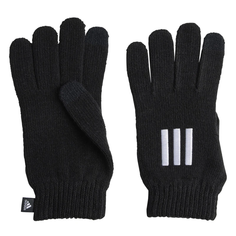 Image of adidas 3s Gloves Cond Knitted Glove Unisex Adults - Black One Size