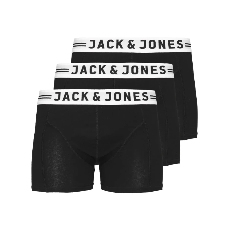 Image of jack & jones Pack of 3 Jack & Jones boxers Noir Male 16 ans