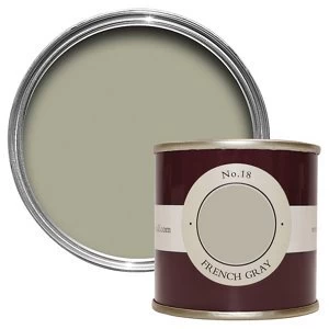 Image of Farrow & Ball Estate French gray No. 18 Emulsion Paint 100ml Tester pot