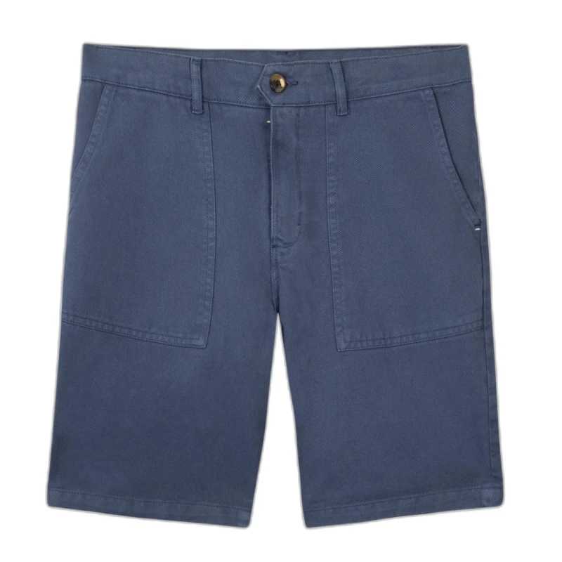 Image of Faguo Cotton shorts Faguo Tusson Bleu Male 36