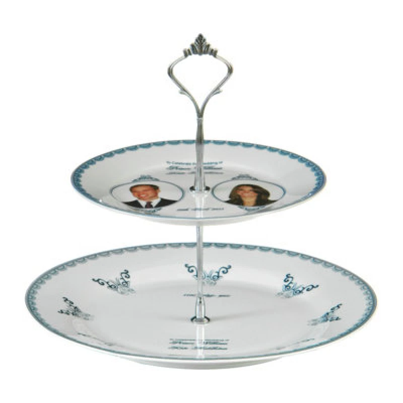 Image of Premier Housewares Kate Royal Wedding Cake Stand Multi