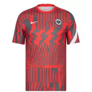 Image of Nike Eintracht Frankfurt Pre Match Top 2021 2022 Adults - Red